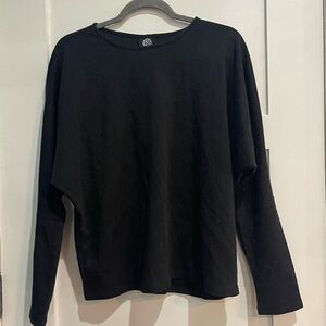 Bobeau Classic Black Knit Top
